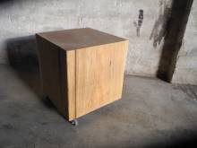Completely solid wooden table