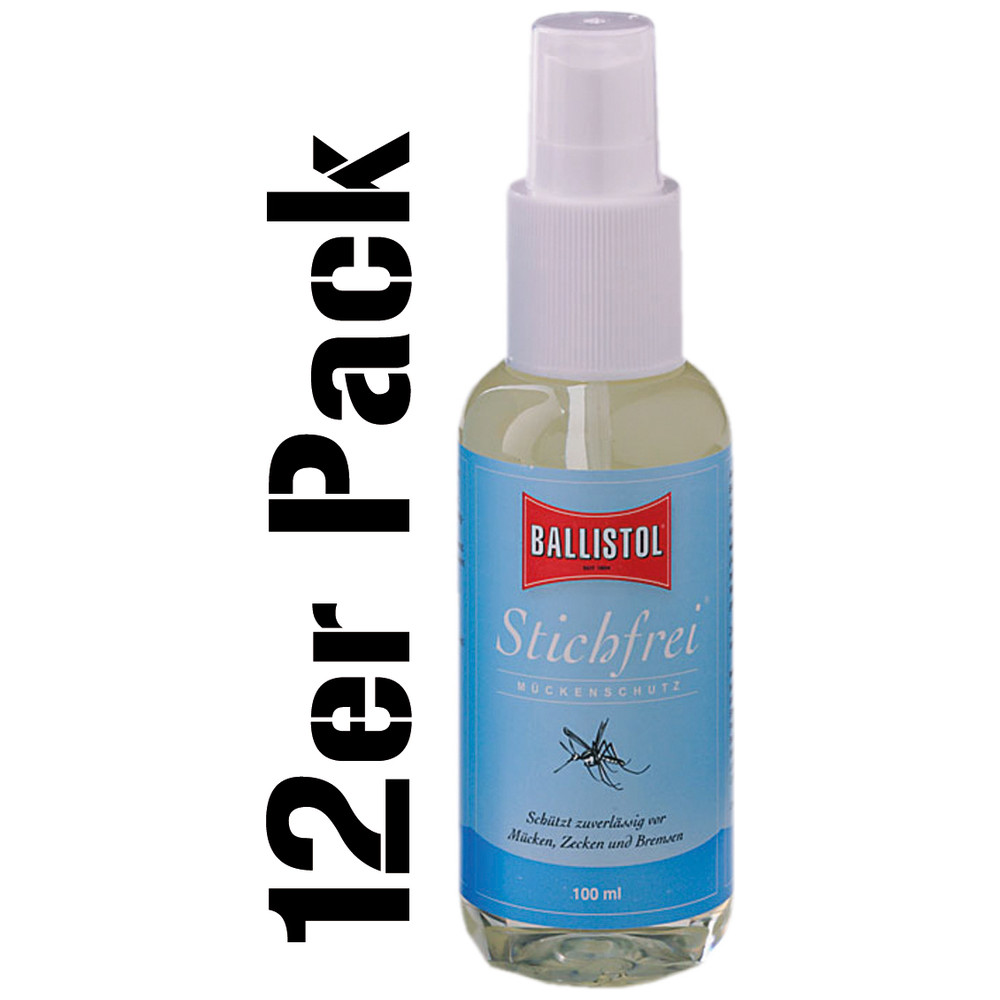 Pack de 12 Stichfrei spray com bomba