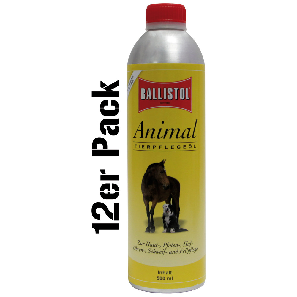 Pack of 12 Animal animal care oil