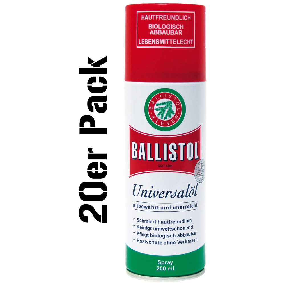 Pack de 20 óleo universal