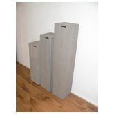 Set of 3 Decorative Columns