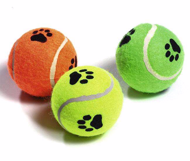 Tennisbälle mit Quietscher