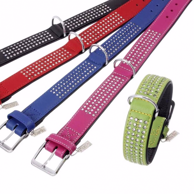 Strass-Halsband VINTAGE 4-reihig