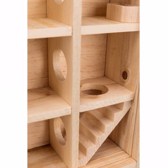 Nager-Spielturm aus Rindenholz