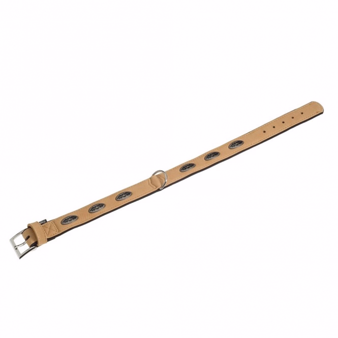 Kunstleder-Halsband Buffalo Oak