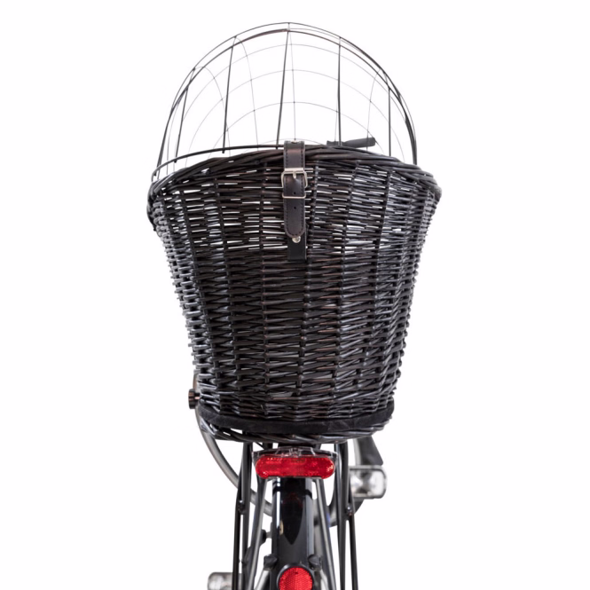 Trixie Fahrradkorb aus Weide für Gepäckträger
