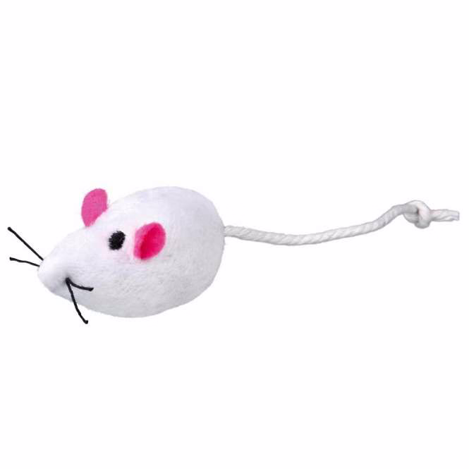 Plüschmaus mit Glöckchen