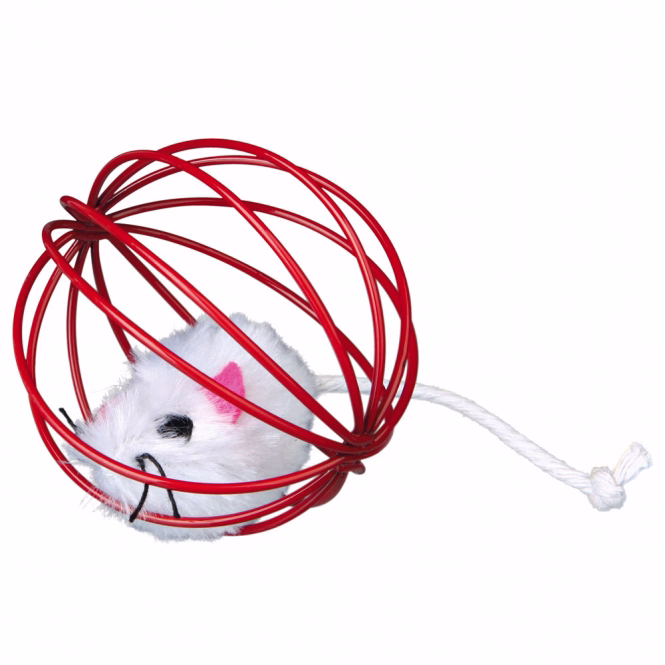 Spielmaus im Gitterball