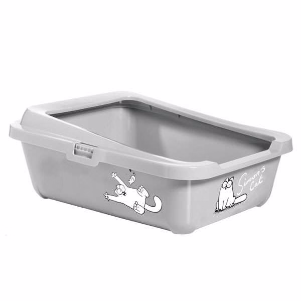 Simon's Cat Katzentoilette mit Rand