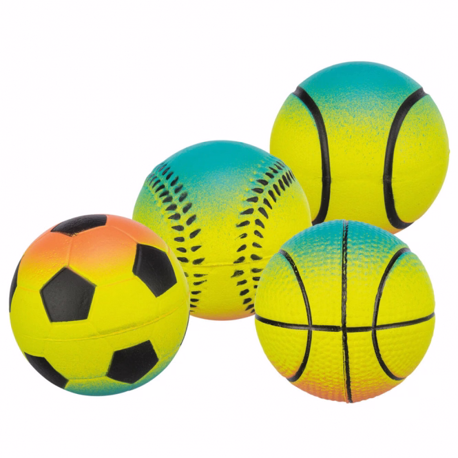 Neonball aus Moosgummi