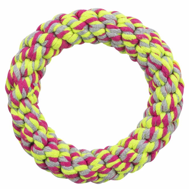 Baumwoll-Tau-Ring für Hunde