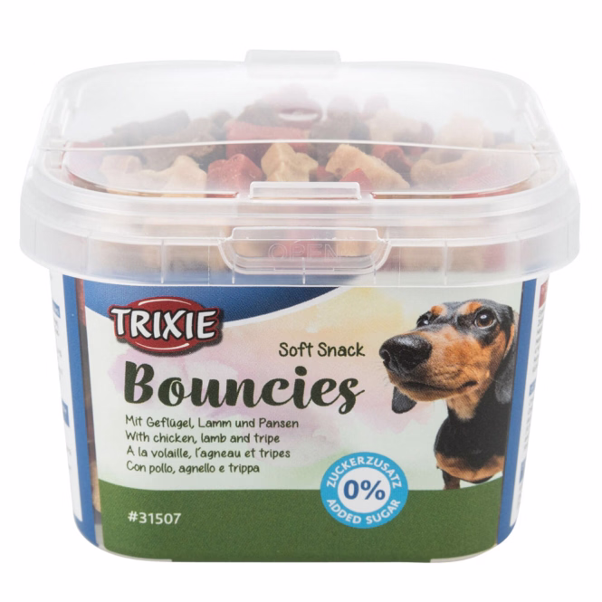 Trixie Soft Snack Bouncies Geflügel, Lamm und Pansen - 140g
