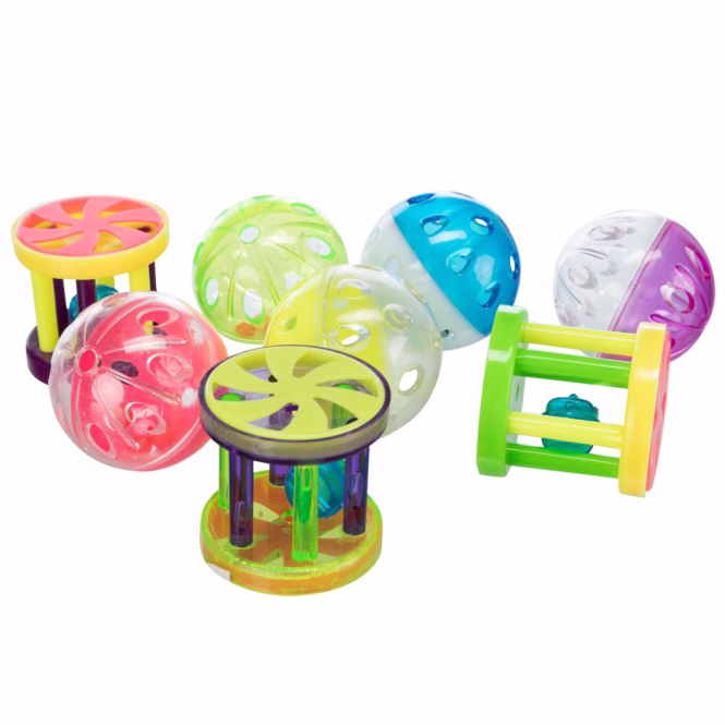 Spielball oder Spielrolle mit Schelle