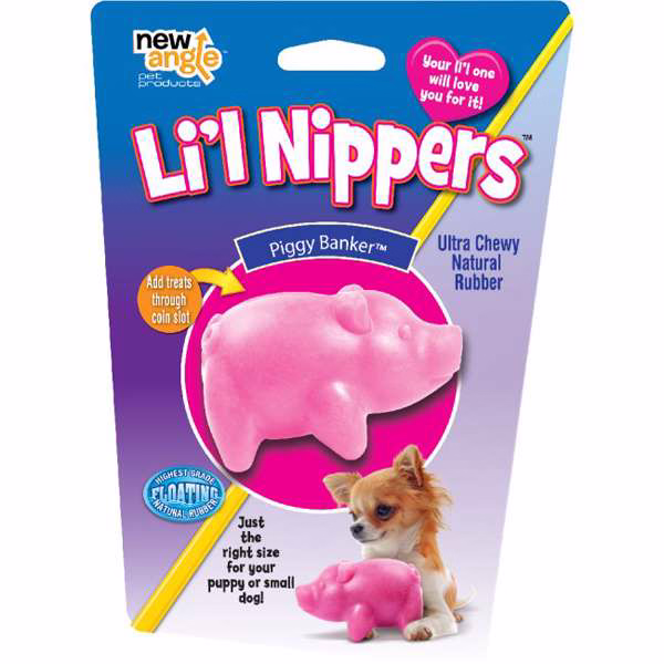 Li'l Nippers Kauspielzeug Sparschwein