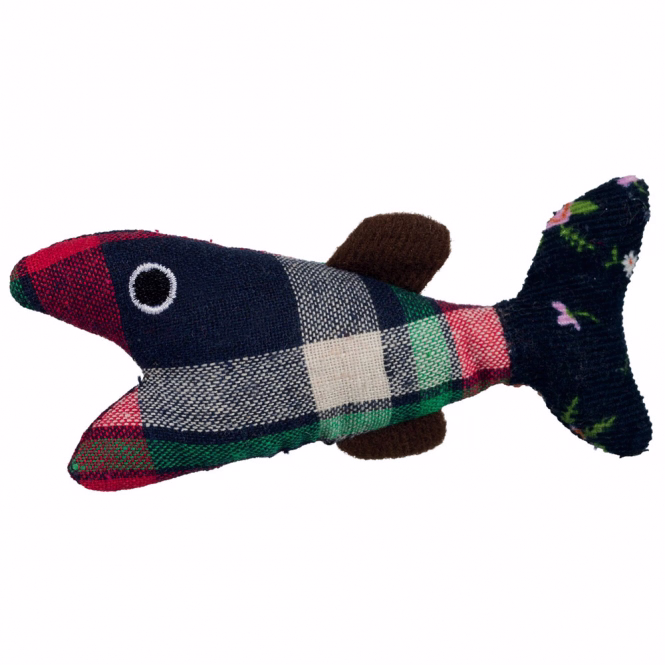 Katzenspielzeug Maus oder Fisch mit Catnip
