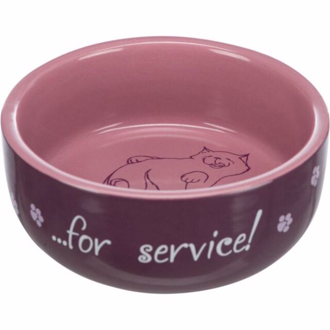 Trixie Keramiknapf Thanks for service!