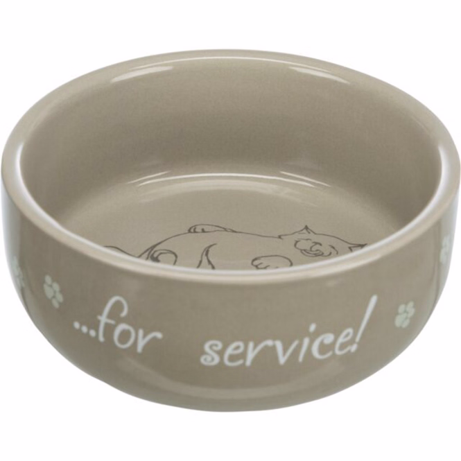 Trixie Keramiknapf Thanks for service!