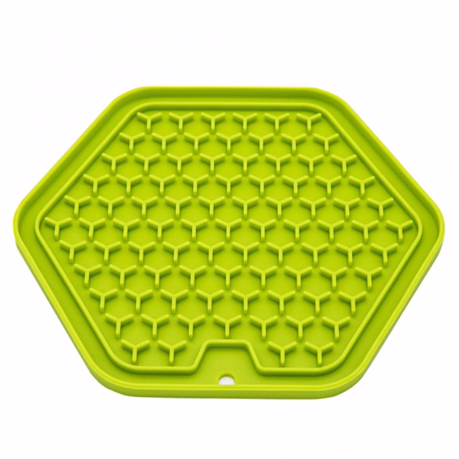 PROCYON Ladi Mat Schleckplatte Hexagon