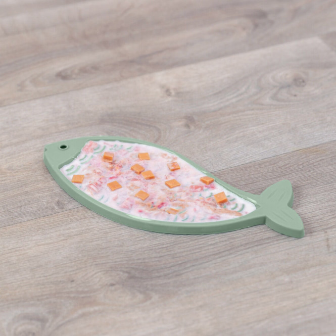 Lick'n'Snack Schleckmatte Fisch für Katzen