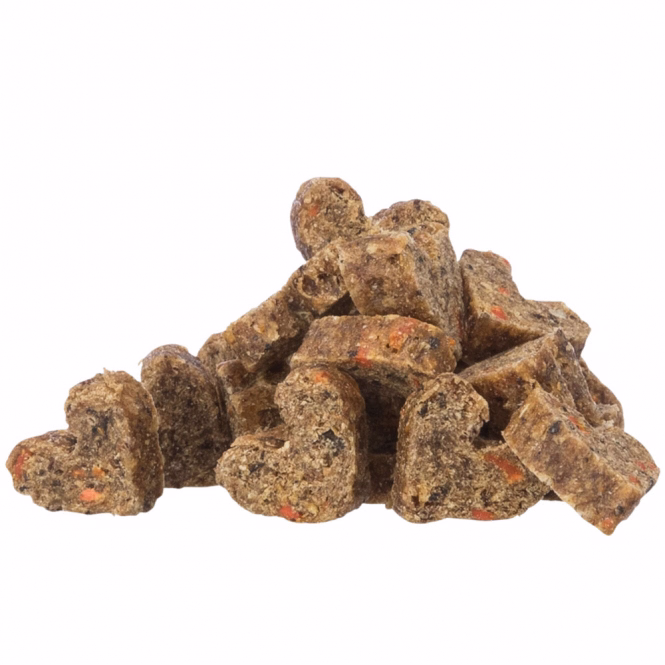 Insect Hearts Hundesnack mit Mehlwürmern