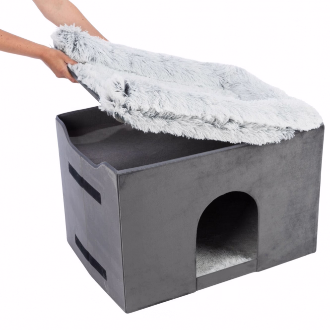 Hundehöhle Harvey mit Treppe