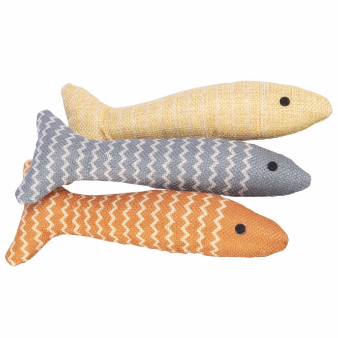 Catnip-Fisch aus Stoff