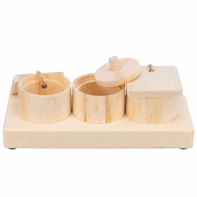 Snack Cups Beschäftigungsspielzeug