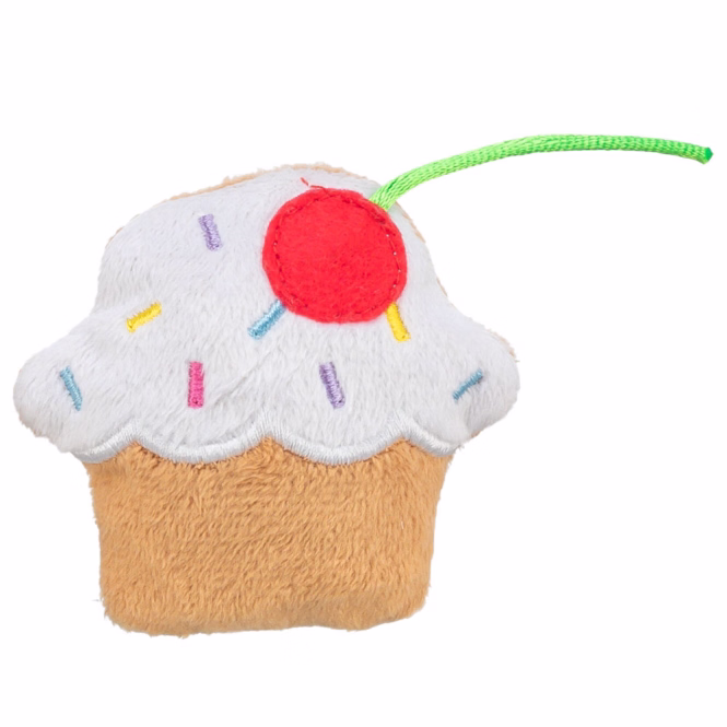 Katzenspielzeug Eis und Cupcake