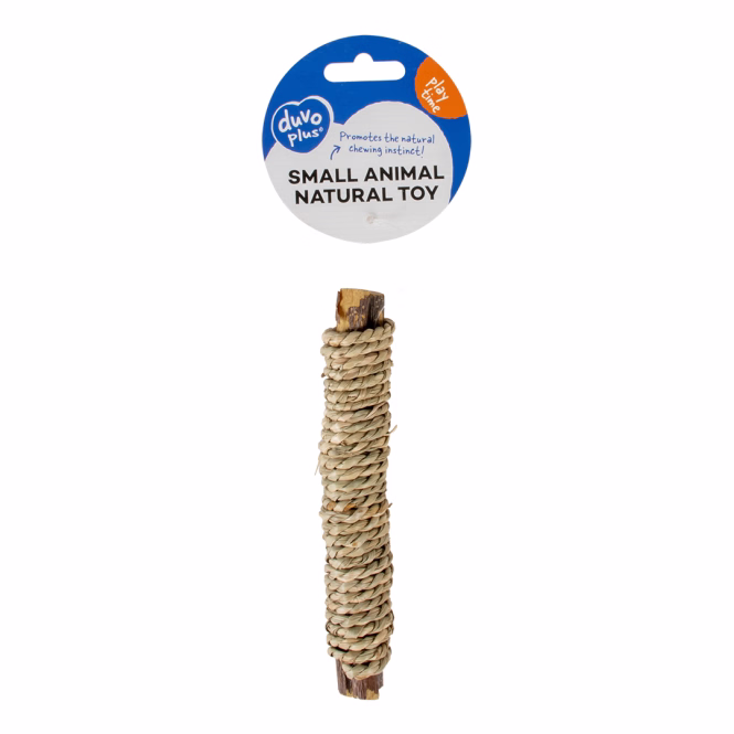 Duvoplus Knabberstick aus Holz & Wasserhyazinthe