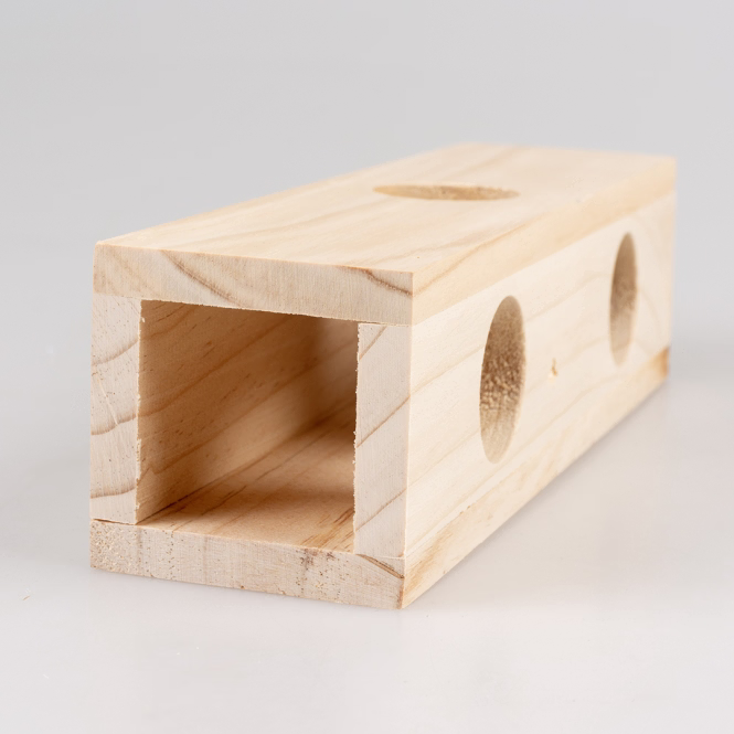 Duvoplus Nagertunnel aus Holz