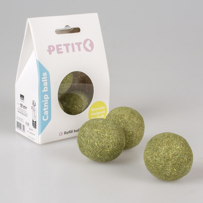 EBI Petit Cat Toy Katzenminze-Bälle - 3er-Set