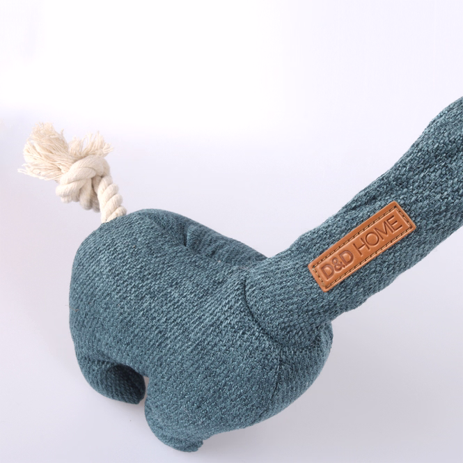 D&D Hundespielzeug Chenille George - blau