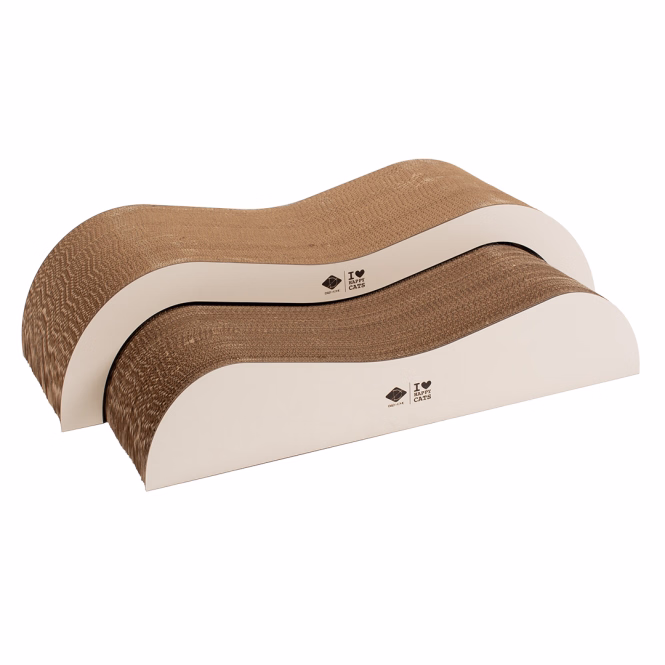 D&D Kratzwelle Archie zweiteilig - braun/beige