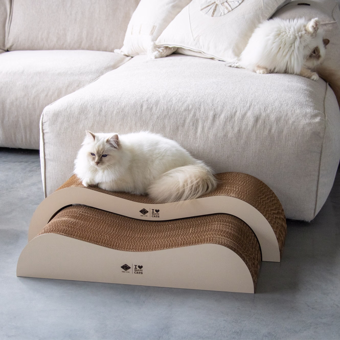 D&D Kratzwelle Archie zweiteilig - braun/beige
