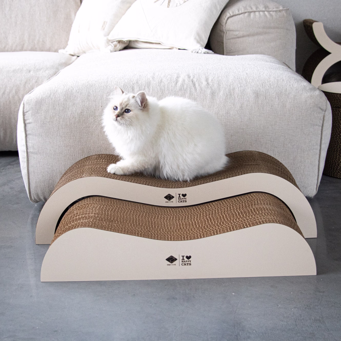 D&D Kratzwelle Archie zweiteilig - braun/beige