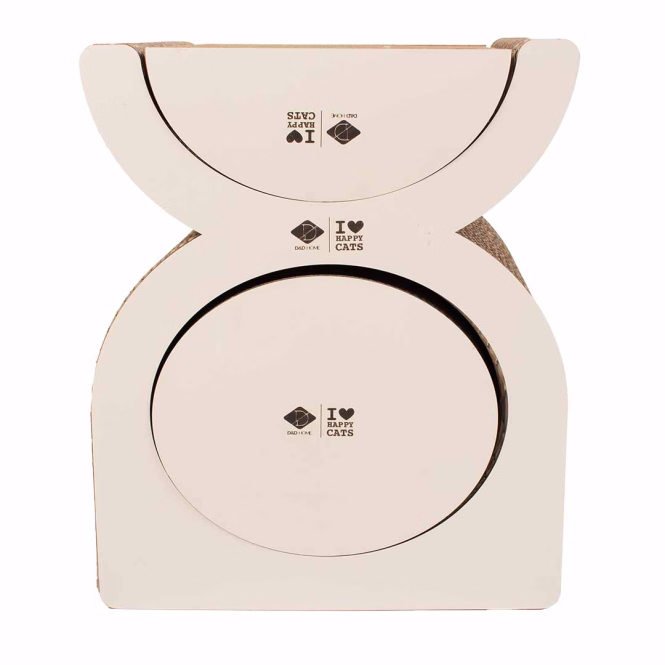 D&D Kratzplayground Faye dreiteilig - braun/beige
