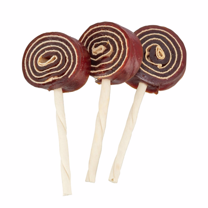 Premio Lolly mit Ente und Kabeljau