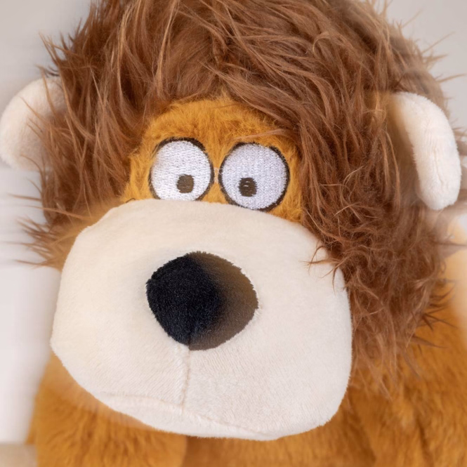 Plüsch-Hundespielzeug Löwe Large