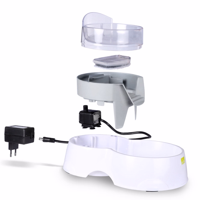 EBI Pet Feeder 2in1 - Grau