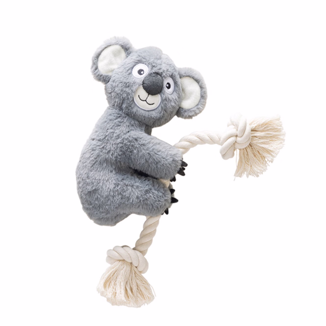 Hundespielzeug Kletter-Koala mit Seil