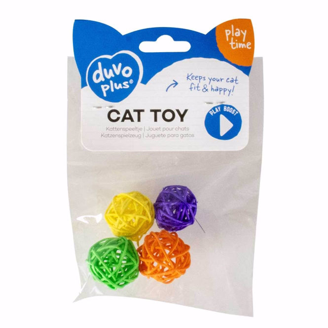 Weidenbälle für Katzen 3 cm