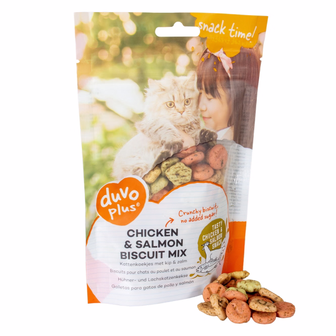 Katzenkekse Hähnchen & Lachs
