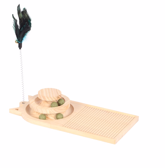 Spielbrett Spin & Scratch mit Kratzfläche