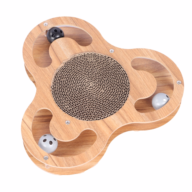Kratzbrett Fidgistar mit Spielbällen