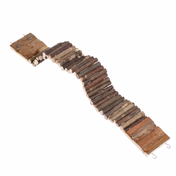 Flexible Nagerleiter aus Holz