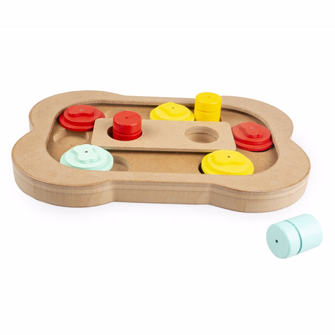 Slide-n-Snack Puzzle Knochen