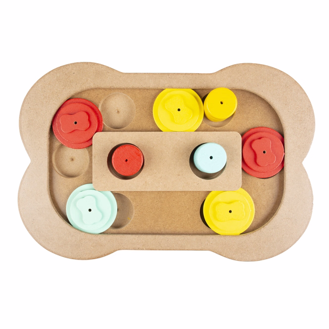 Slide-n-Snack Puzzle Knochen