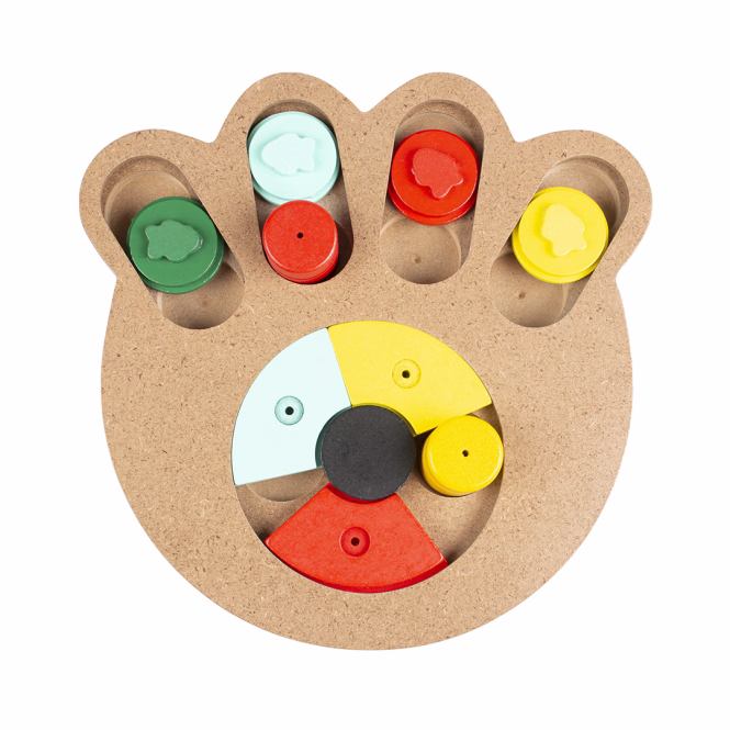 Slide-n-Snack Puzzle Pfote