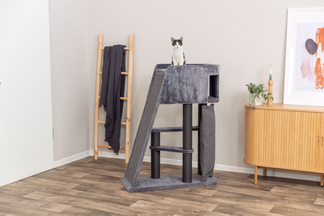 Trixie Kratzbaum Active - grau