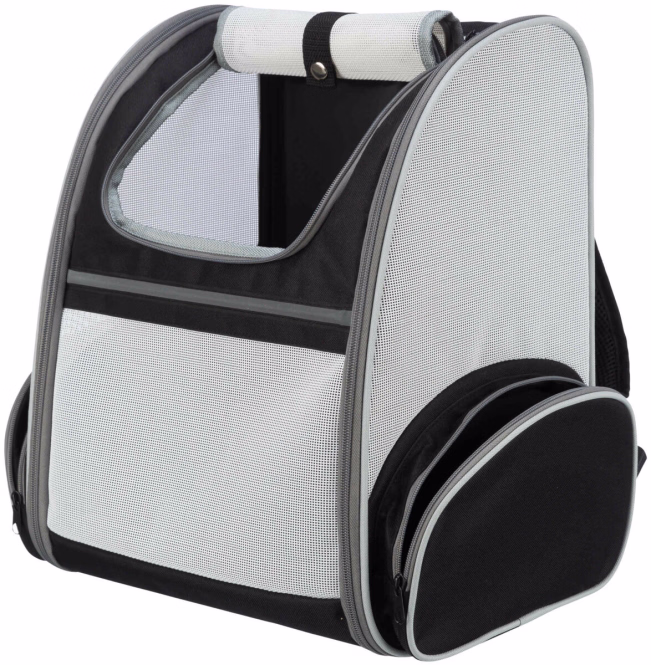 Trixie Rucksack Chloe - Hellgrau/Schwarz